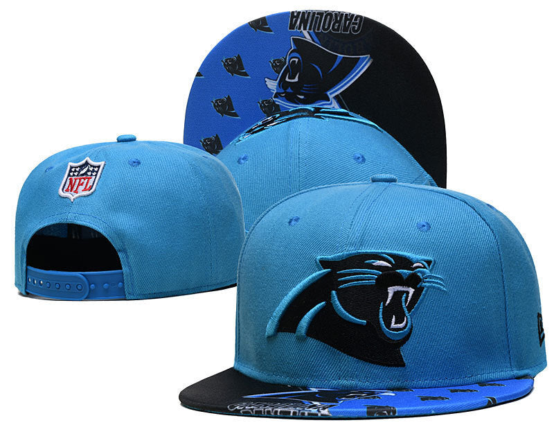 Carolina Panthers Light Blue/Black Snapback
