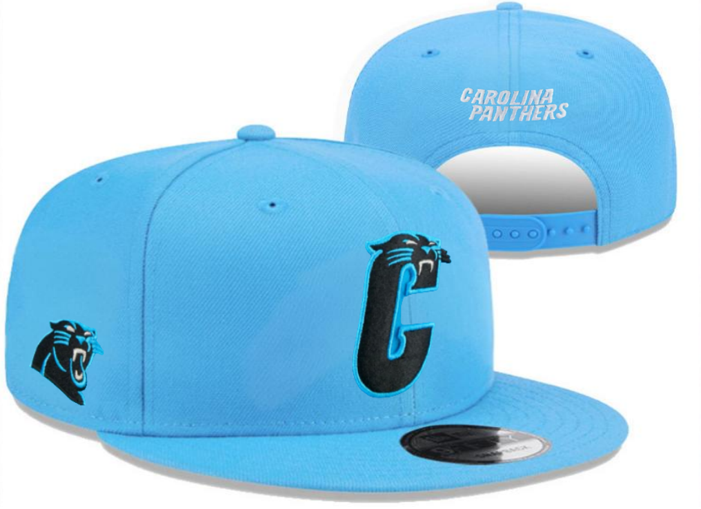 Carolina Panthers Light Blue/Black 9FIFTY Snapback