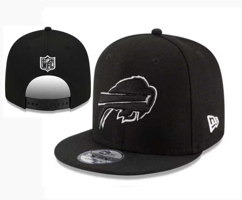 Buffalo Bills Black/White 9FIFTY Snapback