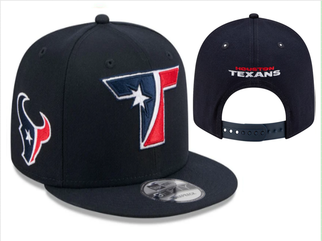Houston Texans Navy/Red 9FIFTY Snapback