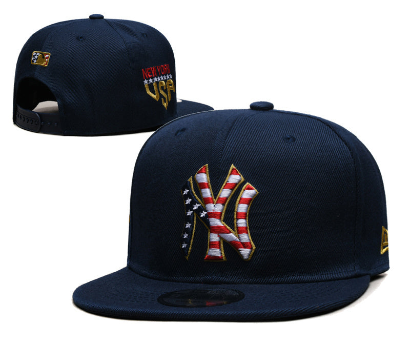 New York Yankees Navy/Gold Fourth of July/USA Independence Day Edition 9FIFTY Snapback