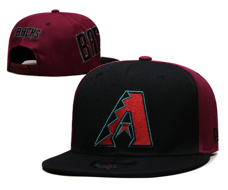 Arizona Diamondbacks Black/Burgundy 9FIFTY Snapback