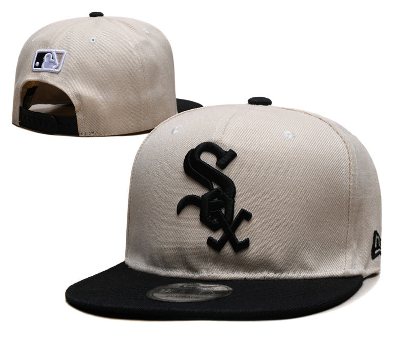 Chicago White Sox Cream/Black 9FIFTY Snapback