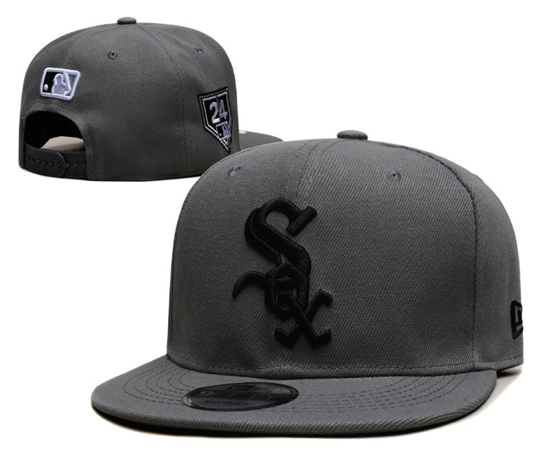 Chicago White Sox Gray/Black Temporada 2024 Chicago White Sox 9FIFTY Snapback