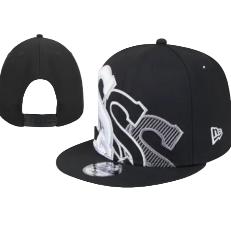 Chicago White Sox Black/White 9FIFTY Snapback