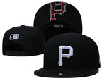 Pittsburgh Pirates Black/White Stars and Stripes/Fourth of July Edition 9FIFTY Snapback