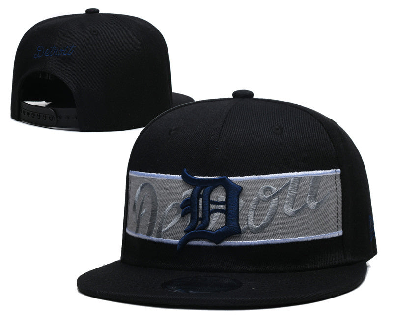 Detroit Tigers Black/Gray 9FIFTY Snapback