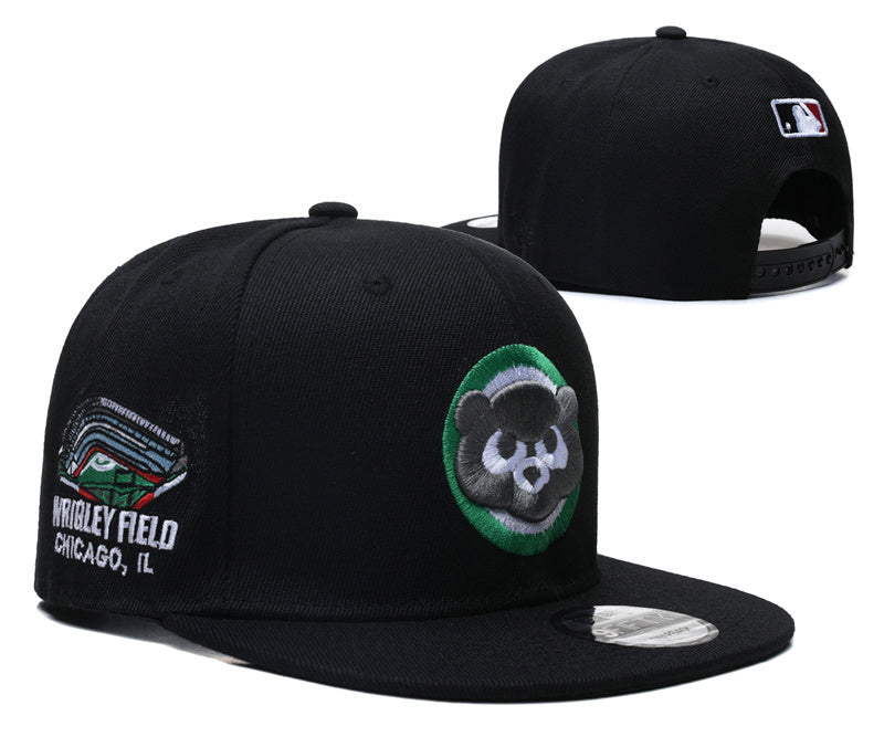 Chicago Cubs Black/Green Wrigley Field Commemorative 9FIFTY Snapback