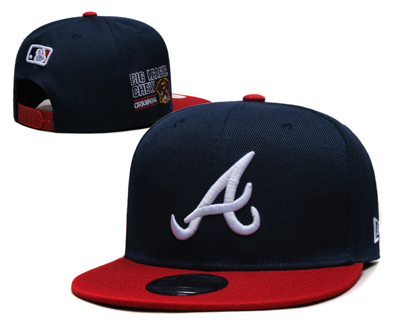 Atlanta Braves Navy/Red Big League Chew Original 9FIFTY Snapback