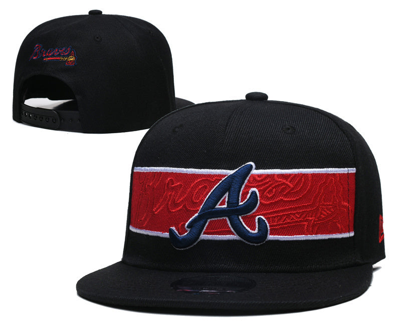 Atlanta Braves Black/Red 9FIFTY Snapback