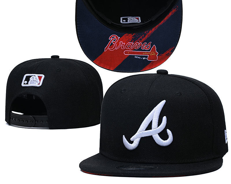 Atlanta Braves Black/White 9FIFTY Snapback