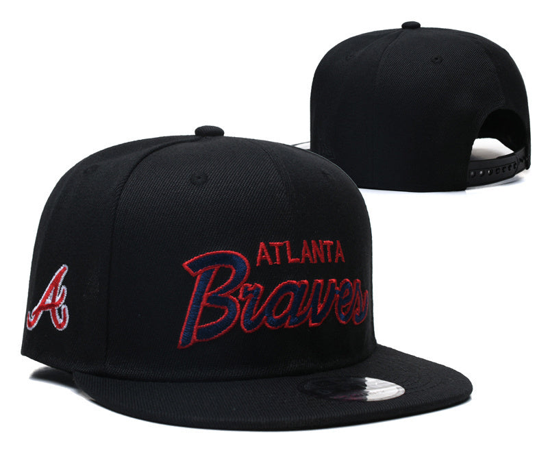 Atlanta Braves Black/Red 9FIFTY Snapback