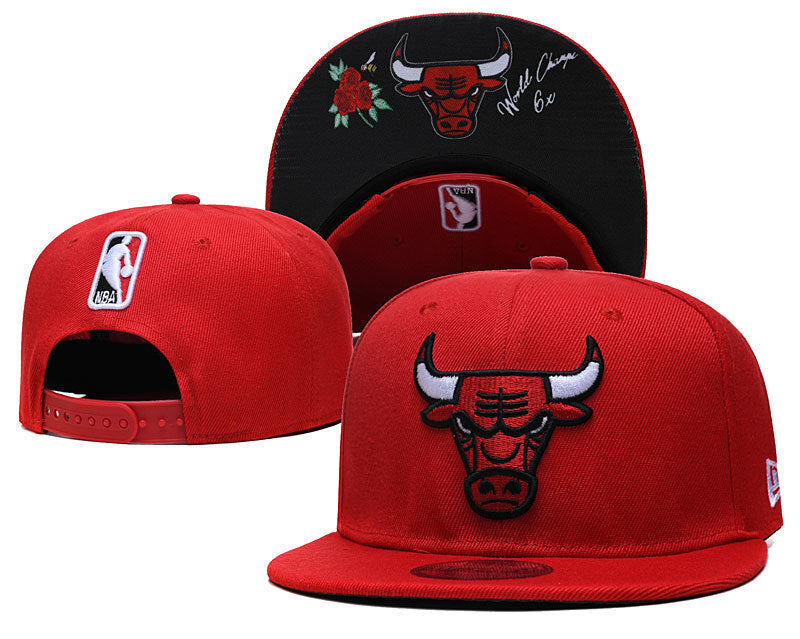 Chicago Bulls Red/Black World Champions 6x 9FIFTY Snapback