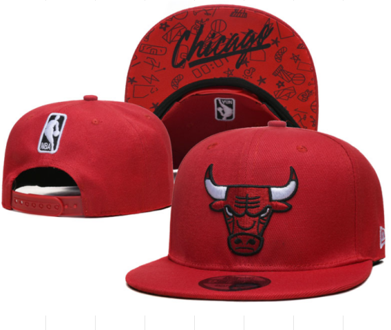Chicago Bulls Red/Black City Edition/Chicago themed brim 9FIFTY Snapback