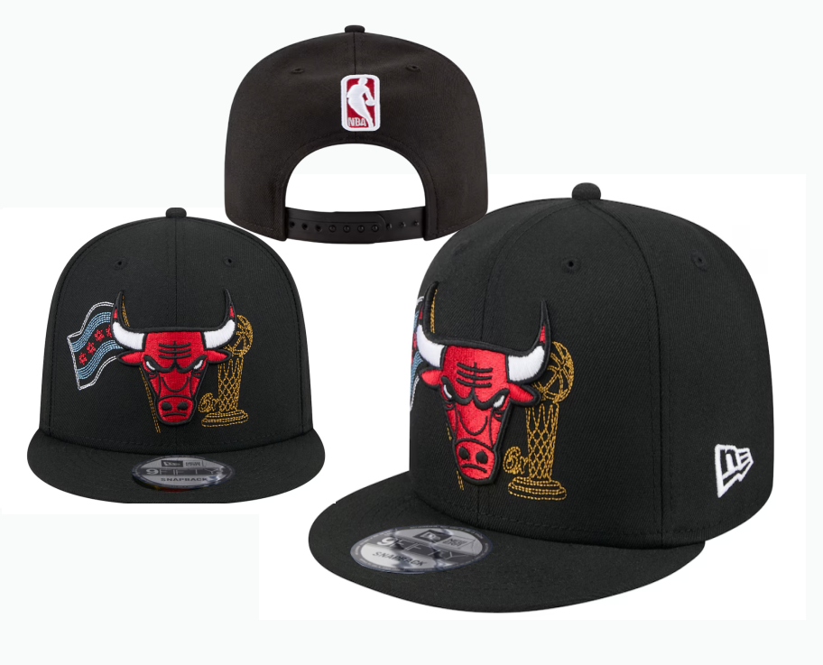 Chicago Bulls Black/Red Chicago Bulls 6x NBA Champions Edition 9FIFTY Snapback