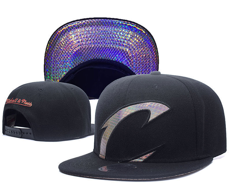 Cleveland Cavaliers Black/Holográfico Edition holográfica/iridescente Mitchell & Snapback