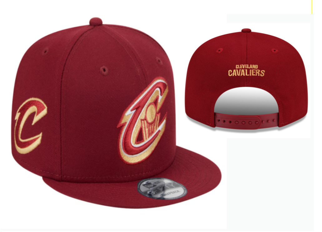 Cleveland Cavaliers Burgundy/Gold 9FIFTY Snapback