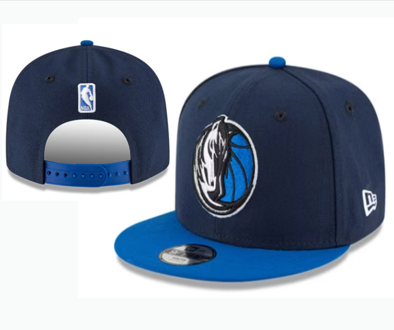 Dallas Mavericks Navy/Royal Blue 9FIFTY Snapback