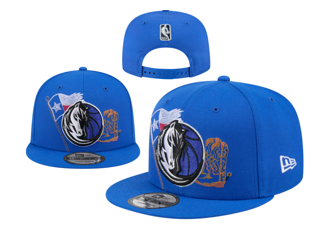 Dallas Mavericks Royal Blue/White NBA City Edition/Elements of Dallas (Texas 9FIFTY Snapback