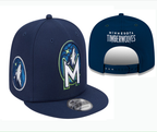 Minnesota Timberwolves Navy/White 9FIFTY Snapback