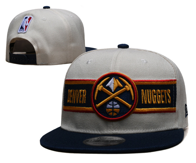 Denver Nuggets Cream/Navy 9FIFTY Snapback