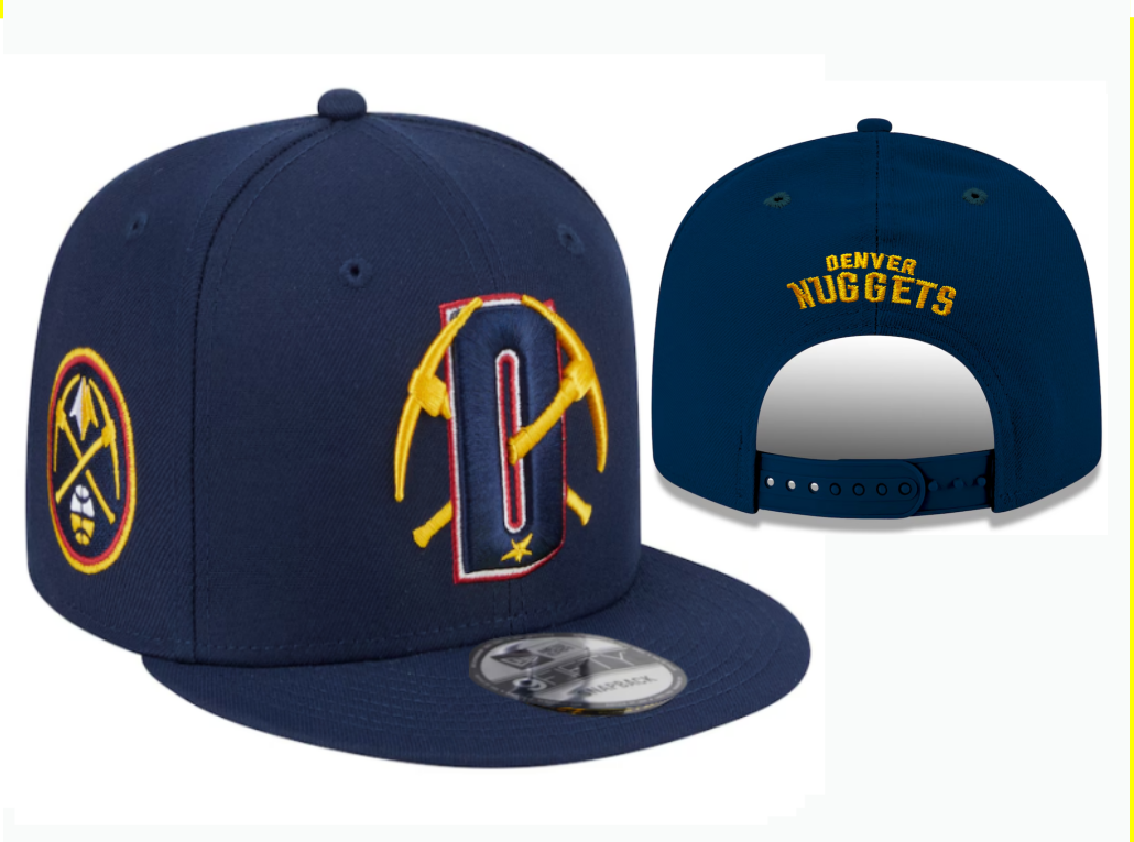 Denver Nuggets Navy/Gold 9FIFTY Snapback