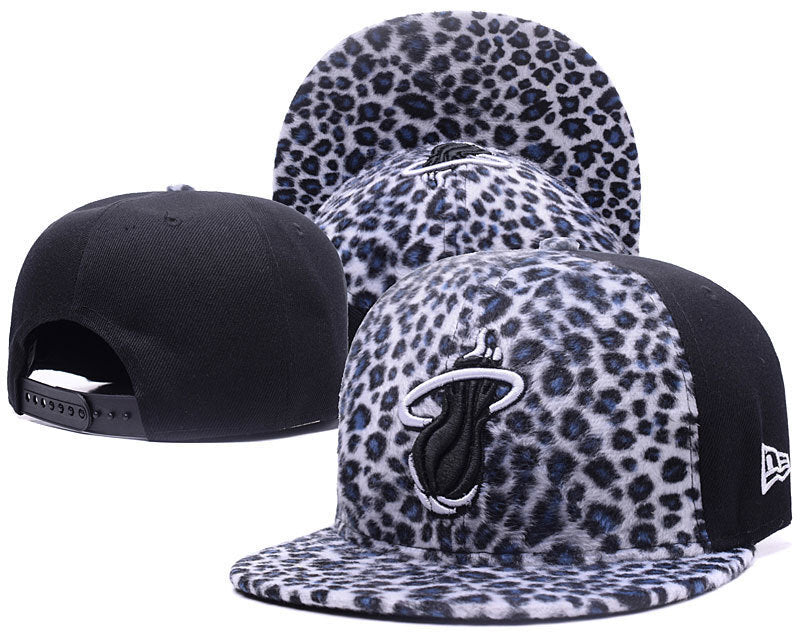 Miami Heat Gray/Black Snapback