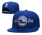 Philadelphia 76ers Royal Blue/White Just Don x Philadelphia 76ers 9FIFTY Snapback