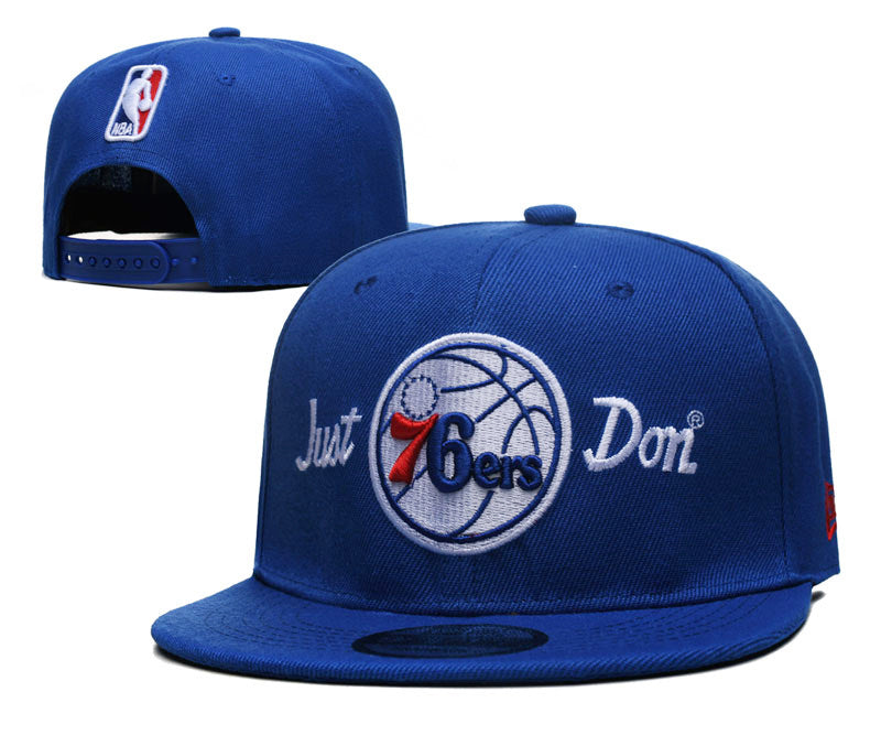 Philadelphia 76ers Royal Blue/White Just Don x Philadelphia 76ers 9FIFTY Snapback