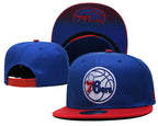 Philadelphia 76ers Royal Blue/Red 9FIFTY Snapback