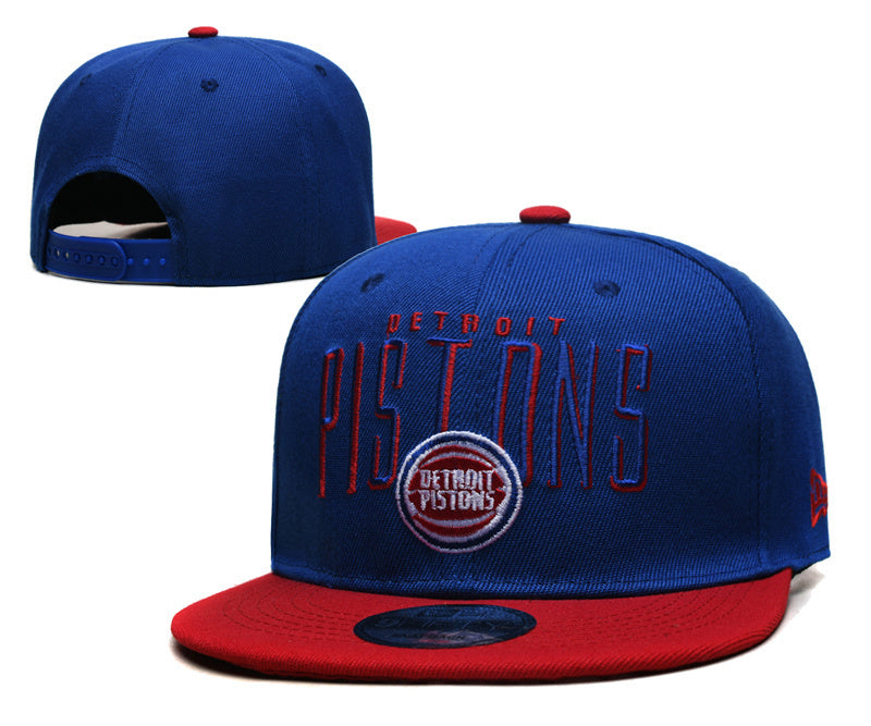 Detroit Pistons Royal Blue/Red 9FIFTY Snapback