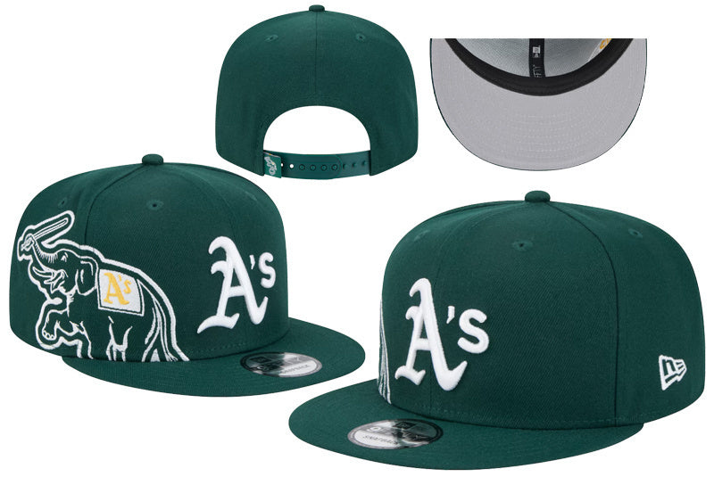 Oakland Athletics Dark Green/White 9FIFTY Snapback