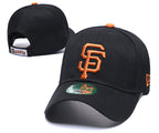 San Francisco Giants Black/Orange Green UV 9FORTY Adjustable