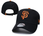 San Francisco Giants Black/Orange 9TWENTY Strapback
