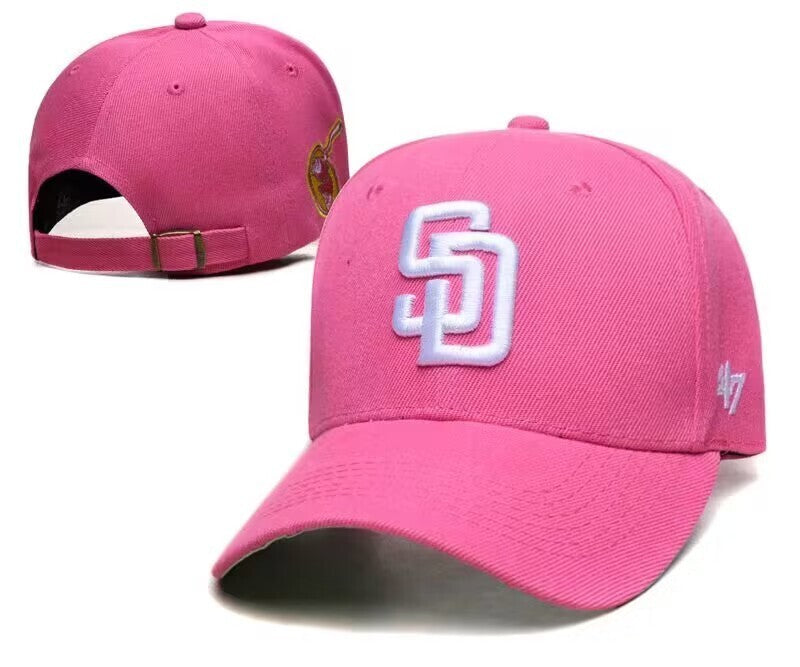 San Diego Padres Pink/White Dad Hat