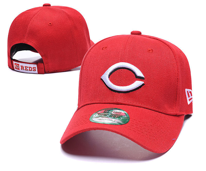 Cincinnati Reds Red/White Green UV 9FORTY Adjustable