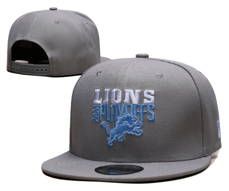 Detroit Lions Gray/Blue Detroit Lions 2023 NFL Playoffs 9FIFTY Snapback