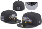 Baltimore Ravens Dark Gray/Purple Play Like A Raven - NFL Draft 2024 59FIFTY Fitted