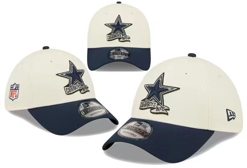 Dallas Cowboys Cream/Navy 9TWENTY Strapback