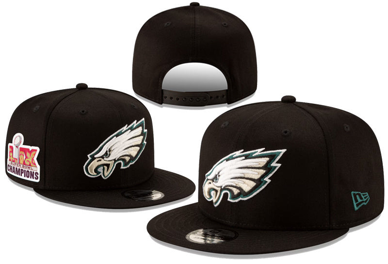 Philadelphia Eagles Black/Green Super Bowl LIX Champions 9FIFTY Snapback