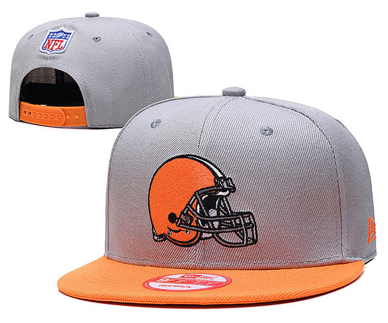 Cleveland Browns Gray/Orange 9FIFTY Snapback