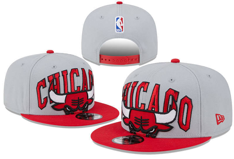 Chicago Bulls Gray/Red 9FIFTY Snapback