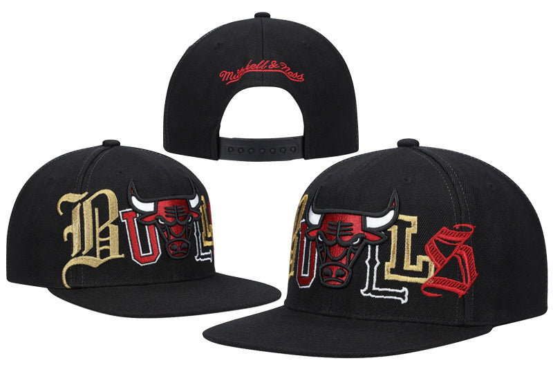 Chicago Bulls Black/Red Snapback