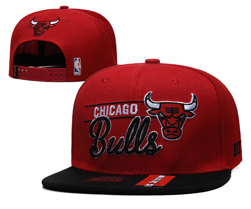 Chicago Bulls Red/Black Snapback