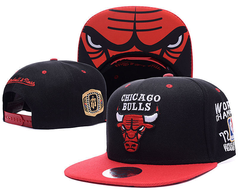 Chicago Bulls Black/Red Chicago Bulls World Champions/Greatest Snapback