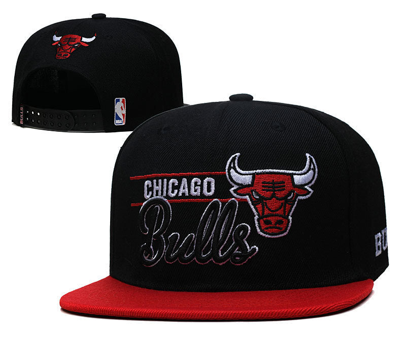 Chicago Bulls Black/Red Snapback