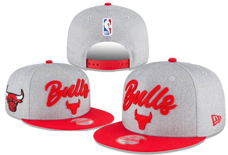 Chicago Bulls Gray/Red 9FIFTY Snapback