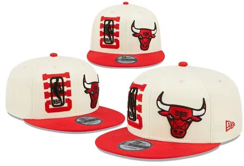 Chicago Bulls Cream/Red NBA Draft Edition/City Edition 2022 9FIFTY Snapback