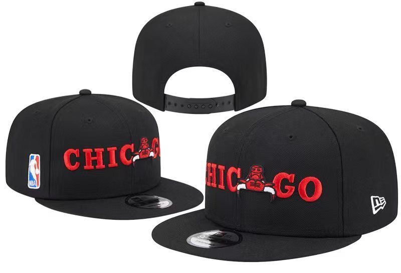 Chicago Bulls Black/Red 9FIFTY Snapback