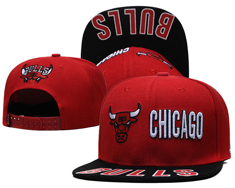 Chicago Bulls Red/Black Snapback